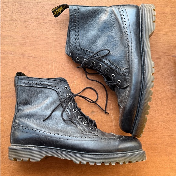 Dr. Martens Other - Dr. Martens Black Brogue Fitzroy Men's Boots